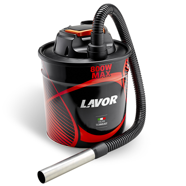 Lavor Aspiracenere Ashley 112 Bidone da LT 18 Potenza Motore 800W